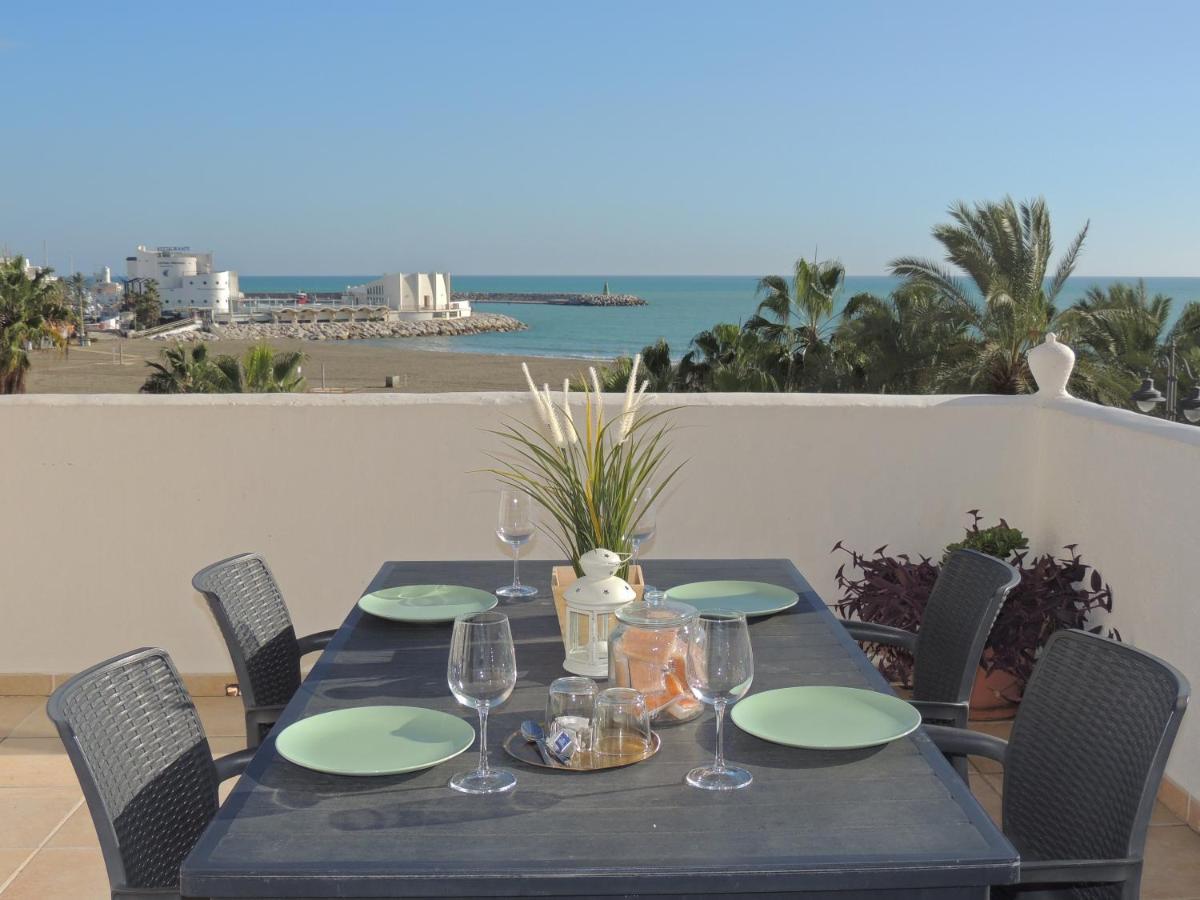 Ole Playa 5A Beach Front - A Pie De Playa, Sea Views - Vistas Al Mar, Puerto Marina Benalmadena Exterior photo